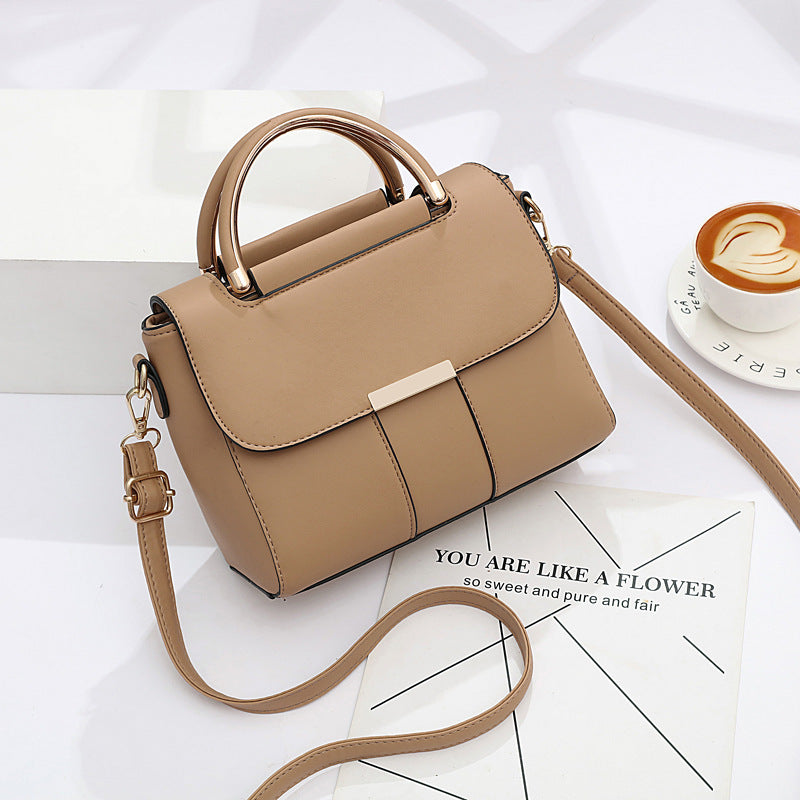 Dames Handtas Elegante Schouderband Leren Look