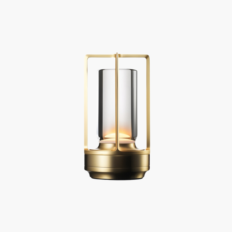 Elegante Tafellamp Kristalglas Dimbaar 3 Lichtinstellingen Oplaadbaar 18 Uur Batterij Draadloos 2600mAh Voor Woonkamer Slaapkamer Kantoor Buiten