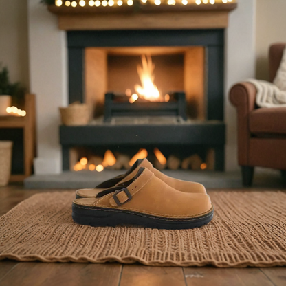 Clogs Unisex Suède Comfortabele Verstelbare Sluiting