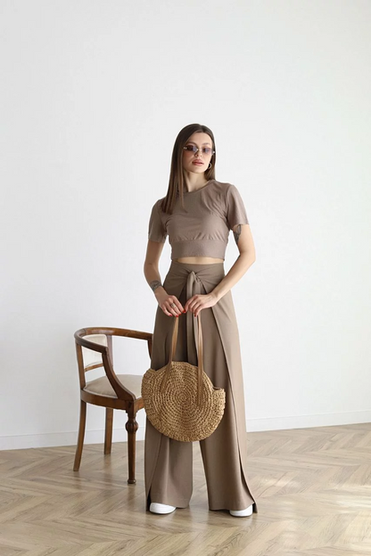 Linnen Broek Ruime Zomerbroek voor Vrouw