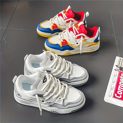 Heren Skateschoenen Met Veters en Antislipezool