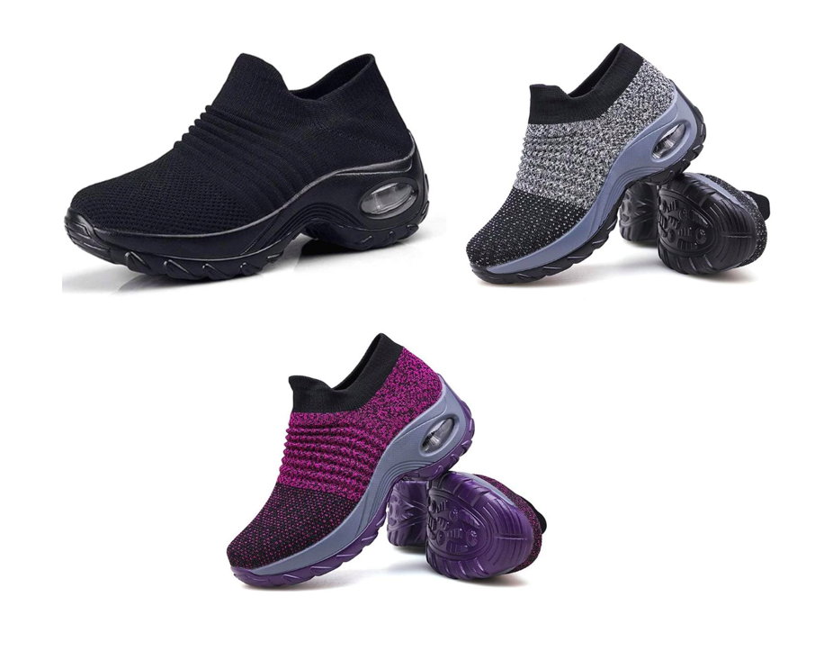 Dames Sneaker Comfortabel Orthopedisch met Luchtzool