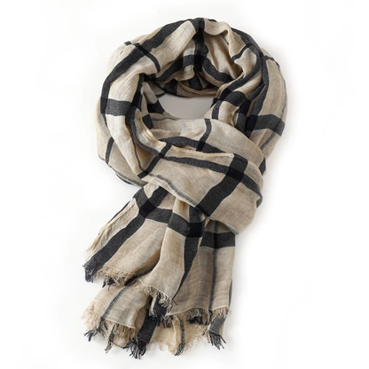 Lichte Katoenen Sjaal Elegant en Comfortabel
