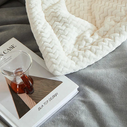 Zachte Fleece Deken – Warm & Luxueus Plaid voor Bank & Bed – Extra Zachte Knuffeldeken voor Herfst & Winter