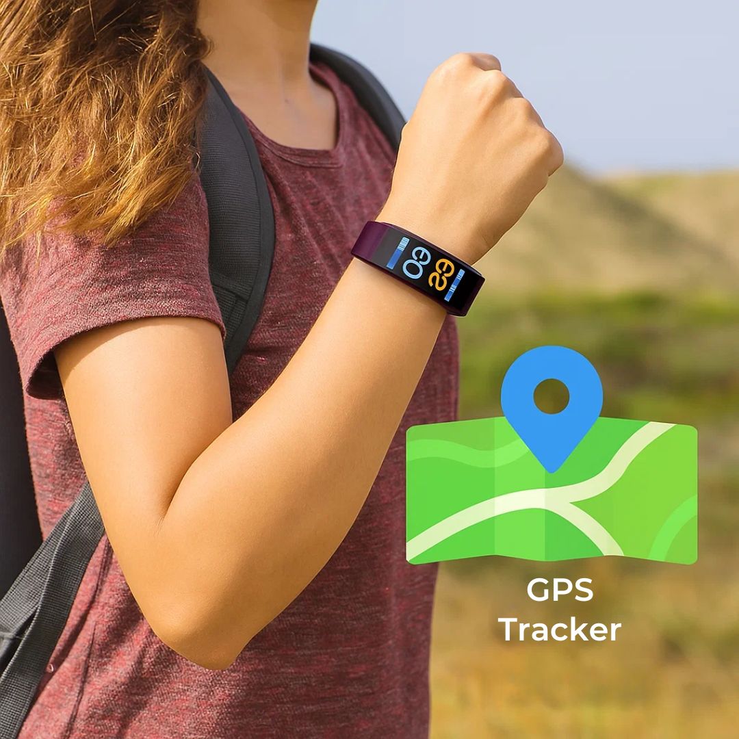 Veiligheidshorloge voor Senioren met Valdetectie GPS Tracker Gezondheidsmeter Hartslagmeting Noodknop