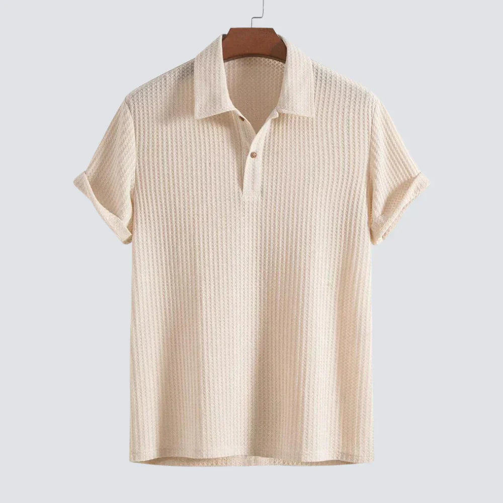 Mannen Polo Klassieke Stijl Gebreid Elegance - StudioMarella