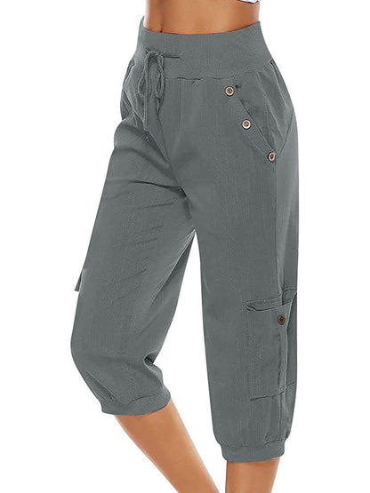 Dames Joggingbroek Elastisch met Zakken Sportief Comfortabel - StudioMarella