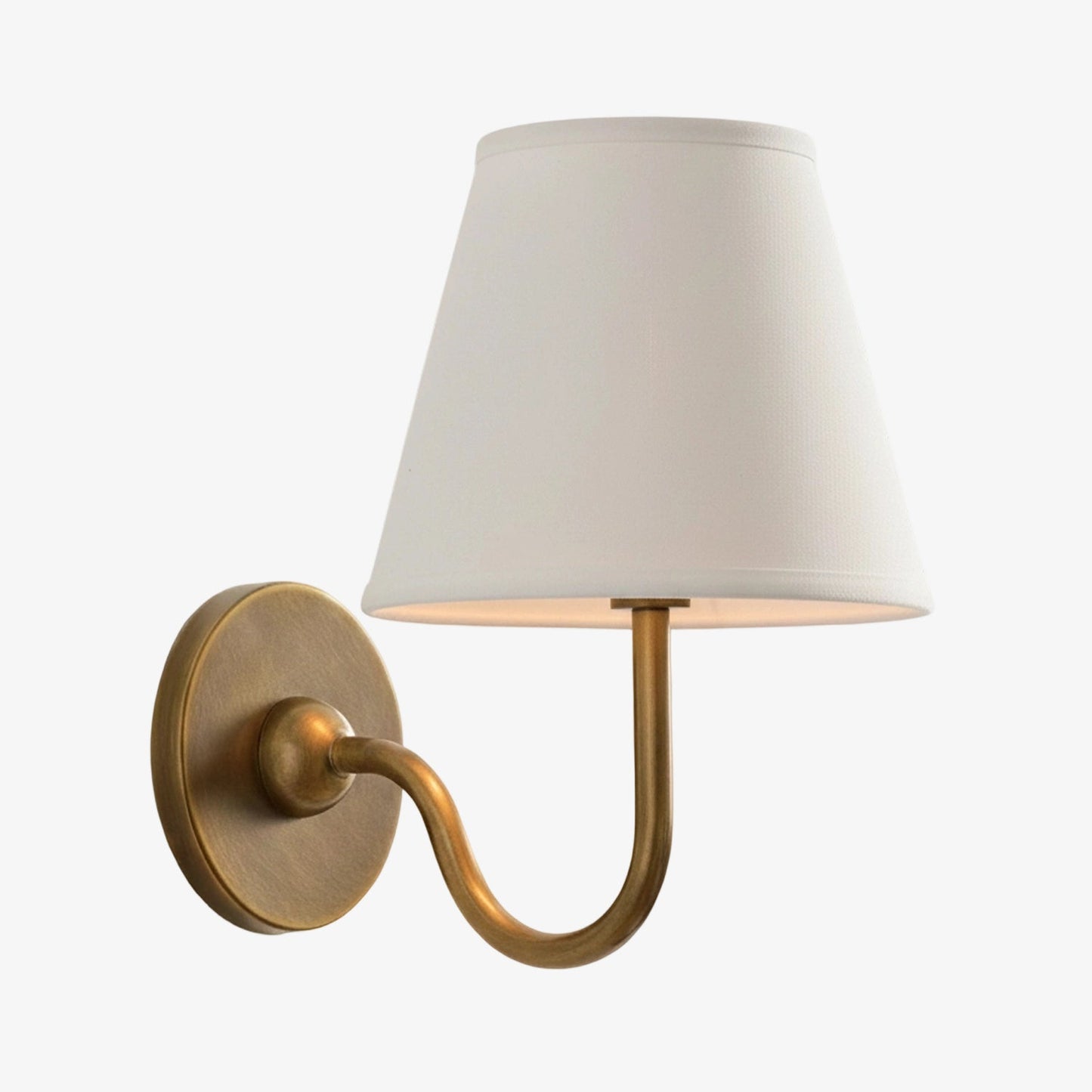 Wandlamp met Geplisseerde Stoffen Kap – Klassieke Verlichting voor Slaapkamer en Woonkamer