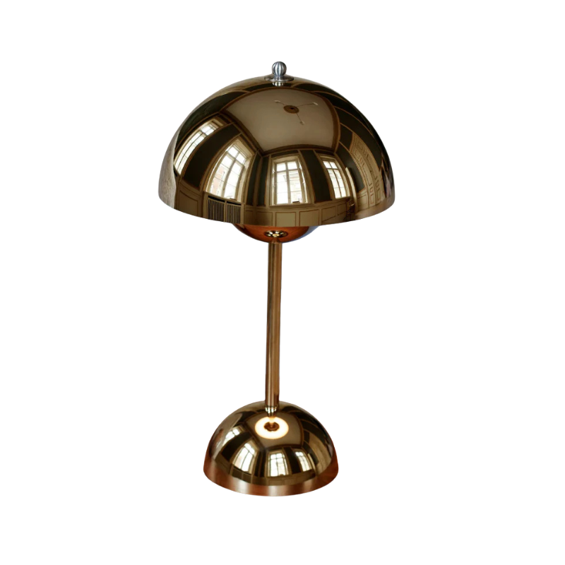Designer Bloem Tafellamp Metaal met Dimfunctie Scandinavisch Stijl