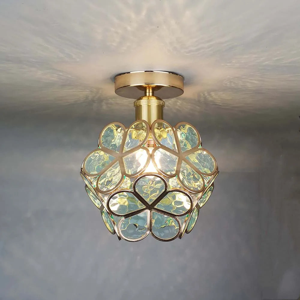 Sansoti | Floyem Bloemvormige Plafondlamp – Decoratieve Plafondverlichting voor Woonkamer & Slaapkamer