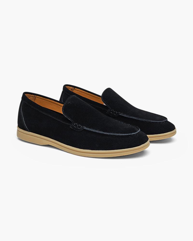 Heren Suède Loafers Luxe Stijl Leer Schoenen