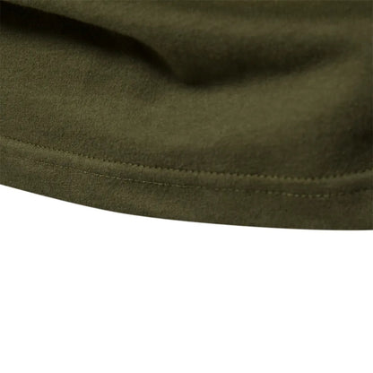 Herenshirt Lange Mouw Ronde Hals Patchwork Stijl