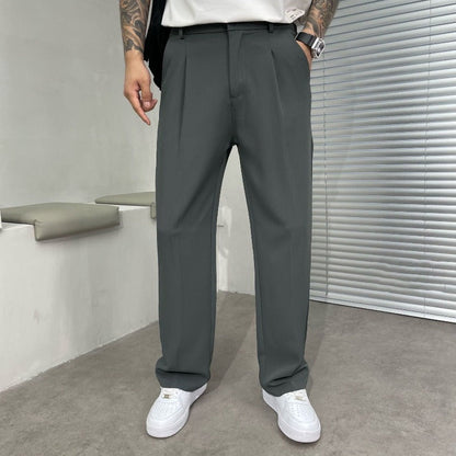 Heren Broek Comfortabel Casual Elegance Stijl