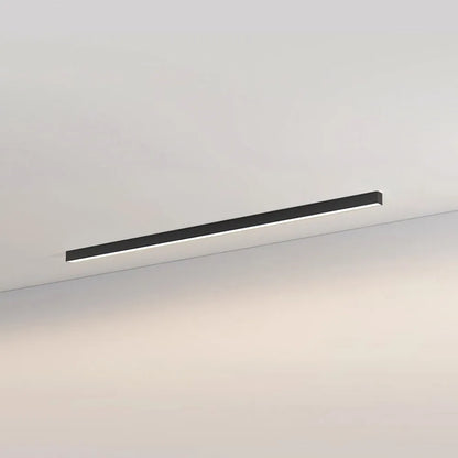 LED plafondlamp zwart langwerpig modern voor woonkamer hal slaapkamer minimalistische plafondverlichting binnen
