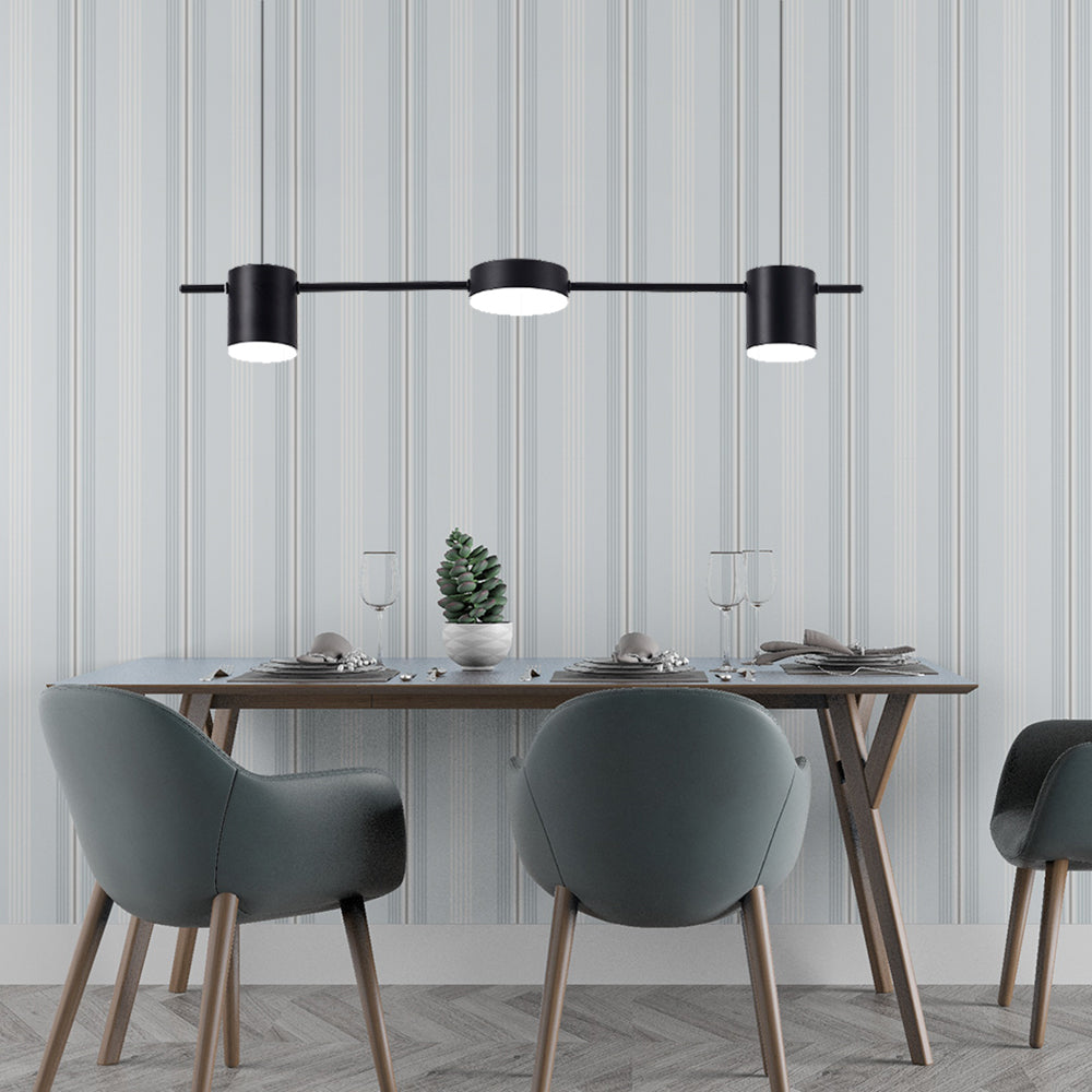 Hanglamp Aluminium Zwart Goud LED 3 5 6 Lichts Keuken Woonkamer Eetkamer Plafondlamp Spotlamp Industrieel Modern