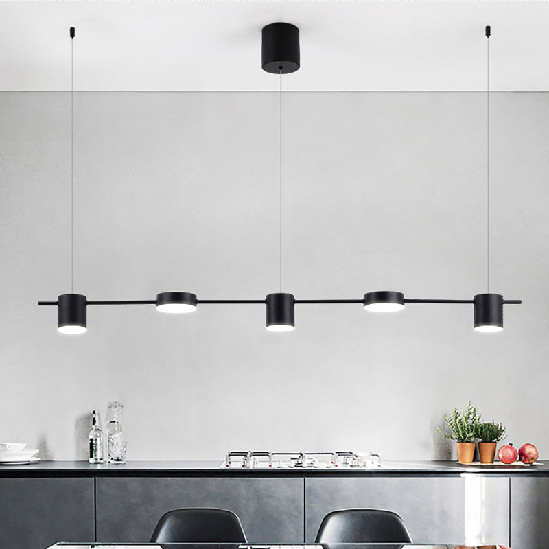 Hanglamp Aluminium Zwart Goud LED 3 5 6 Lichts Keuken Woonkamer Eetkamer Plafondlamp Spotlamp Industrieel Modern