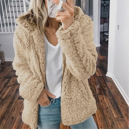 Dames Fleece Vest Zacht en Stijlvol Teddy Look