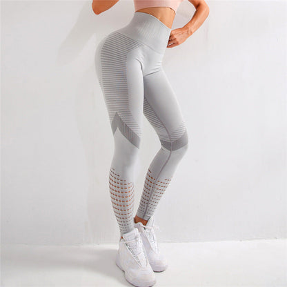 Dames Fitness Legging Elastisch Comfortabel Zonder Naden