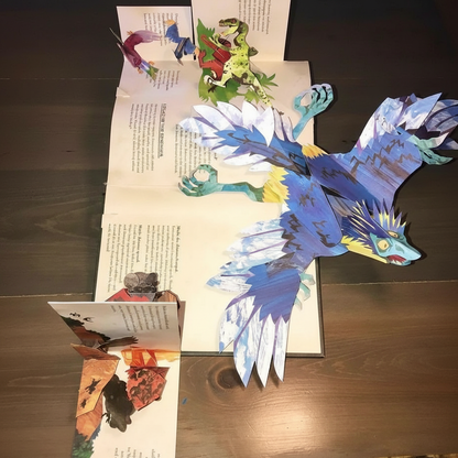 Pop Up Boek Dinosaurussen 3D Kinderboek Interactief Educatief Voor Kinderen
