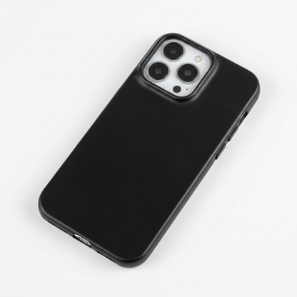 Lederen iPhone Hoesje met Oliewax Afwerking | Luxe Bescherming voor iPhone 13-16 | MagSafe Compatible