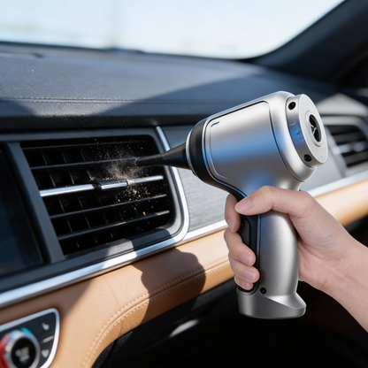 Krachtige Oplaadbare Autostofzuiger voor Dieptereiniging – Draadloos 120W Handzuiger met Sterke Zuigkracht – Auto Interieur Reiniger voor Stoelen, Matten en Hoeken