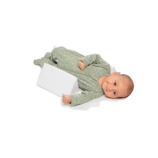 Baby Zijslaap Positiekussen – Driehoekig Antirol Kussen met Verstelbare Breedte – Zacht Memory Foam – Ademend & Wasbaar – Voor Pasgeborenen tot 12 Maanden