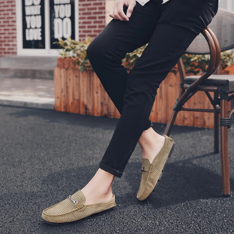Lichte Mocassino Schoenen Ventilerend