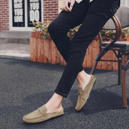 Lichte Mocassino Schoenen Ventilerend