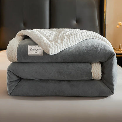 Zachte Fleece Deken – Warm & Luxueus Plaid voor Bank & Bed – Extra Zachte Knuffeldeken voor Herfst & Winter