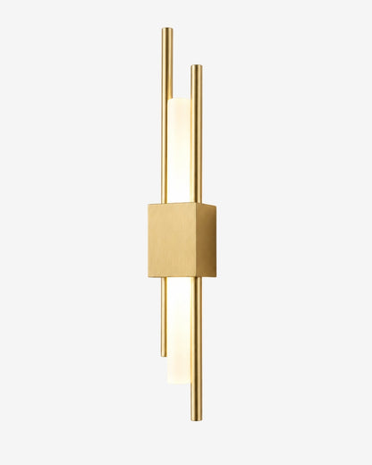 Scandinavische Minimalistische Wandlamp – Modern Verticaal Design met Gerichte LED-Verlichting – Zwart Goud