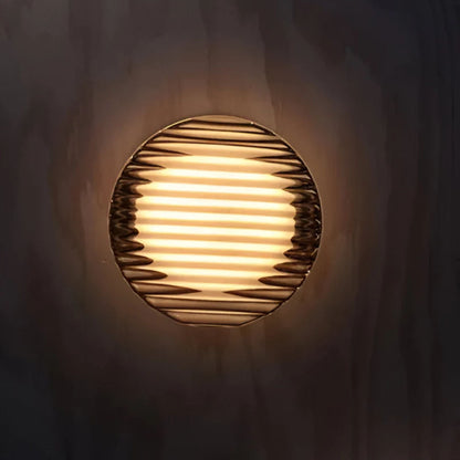 Ambrelo Wandlamp LED 13,5×8 cm Amber Slaapkamer Wandverlichting Modern Minimalistisch Scandinavisch Warm Licht Hal Woonkamer