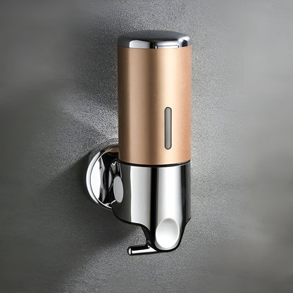 Wandzeepdispenser 500ml Wandmontage RVS Chroom Badkamer Keuken Enkel Dubbel Drievoudig Vloeibare Zeep