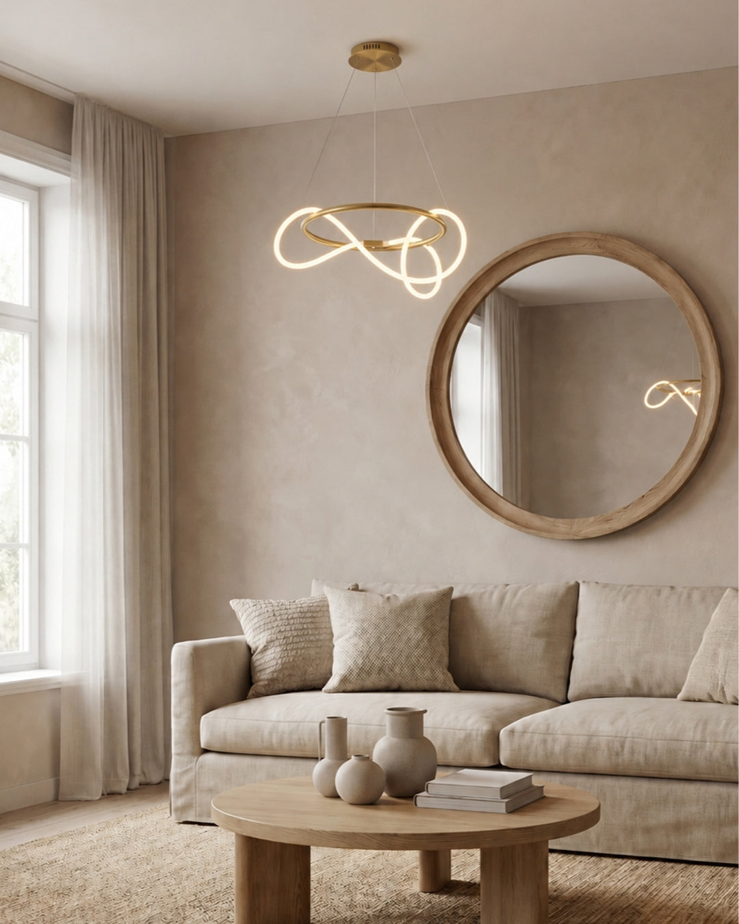 LED-design hanglamp met metalen koordstructuur zwart satijn 100 cm dimbaar warm wit modern interieur eetkamer keukeneiland