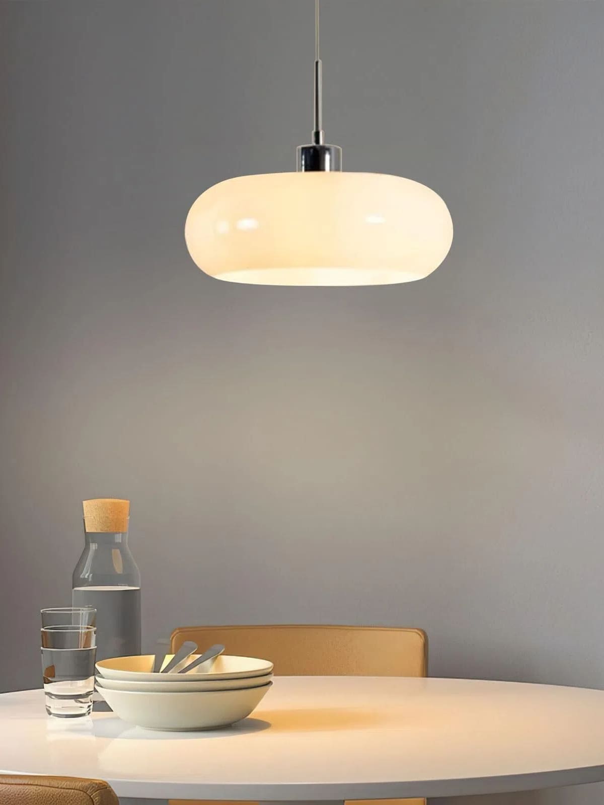 Bauhaus Glazen Hanglamp Metaal 11cm Nordic Design Eetkamer Keuken