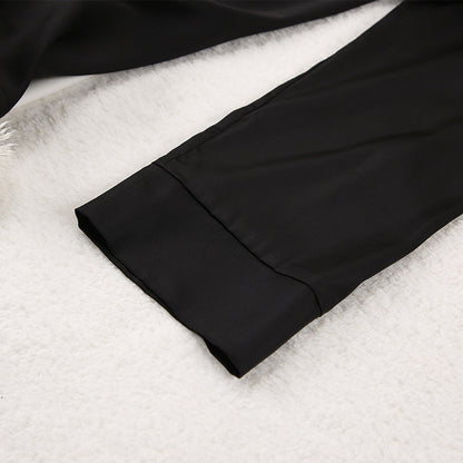 Dames Pyjama Set Satijn Zacht Luxe Slaapkleding