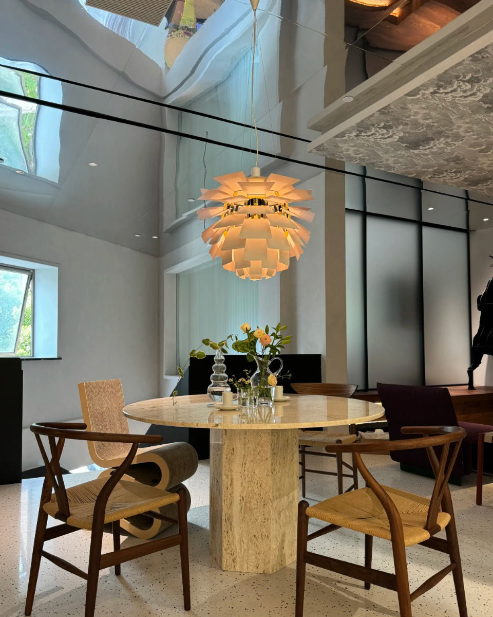 Hanglamp Dennenappel Metaal Klassiek Warm Wit Verstelbaar Snoer Woonkamer