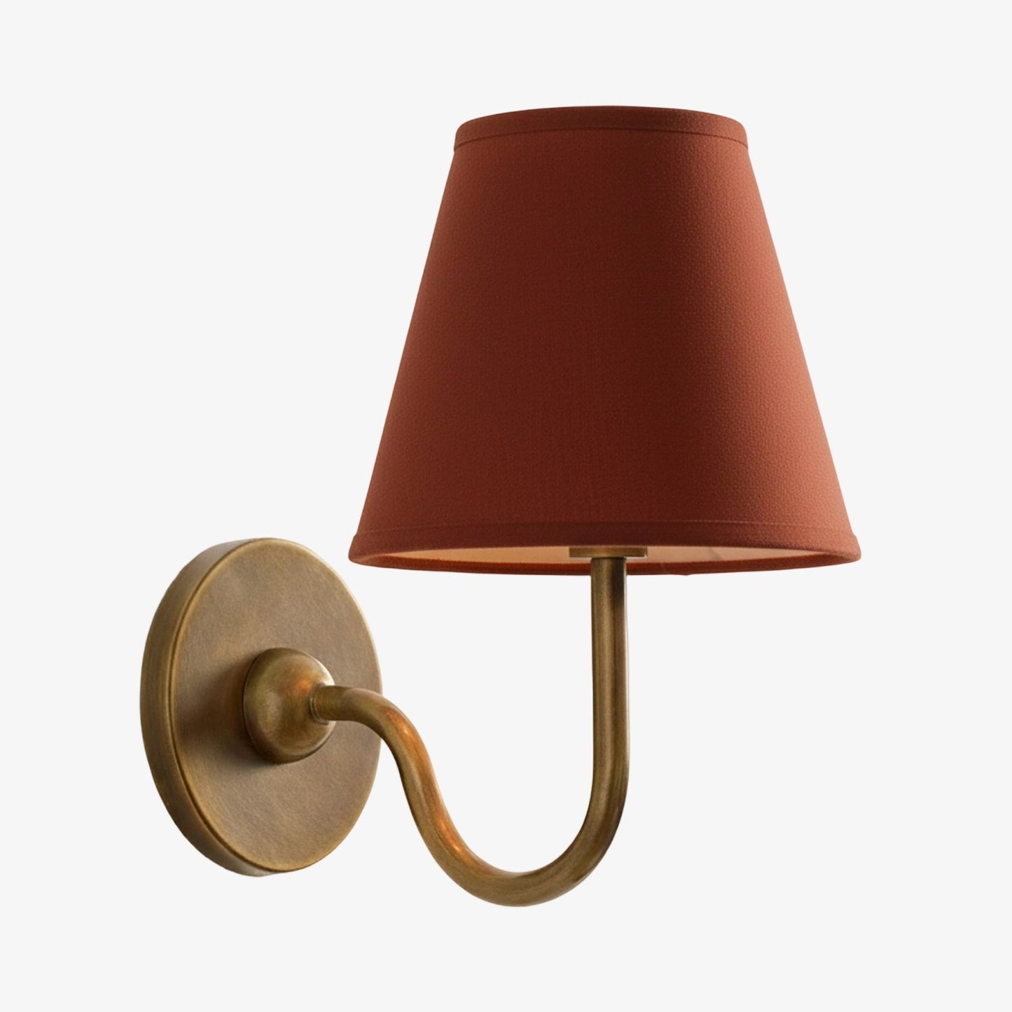 Wandlamp met Geplisseerde Stoffen Kap – Klassieke Verlichting voor Slaapkamer en Woonkamer