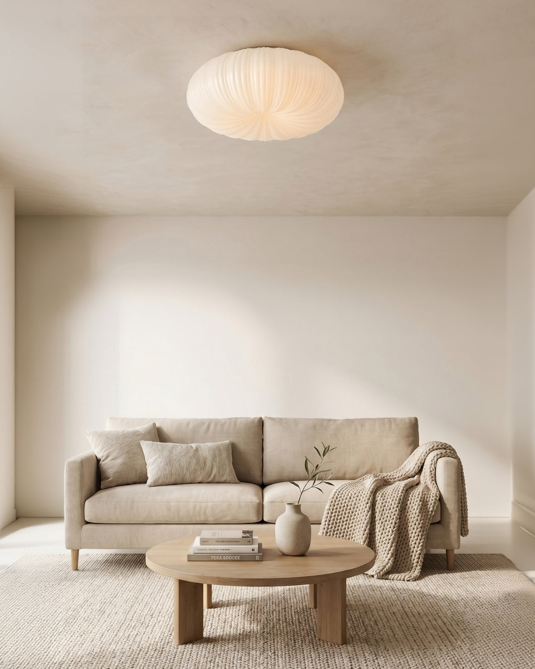 Plafondlamp Iris Scandinavisch Dimbaar Metaal & Acryl met Afstandsbediening voor Moderne Woonruimtes Slaapkamer Eetkamer Sfeerverlichting