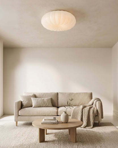 Plafondlamp Iris Scandinavisch Dimbaar Metaal & Acryl met Afstandsbediening voor Moderne Woonruimtes Slaapkamer Eetkamer Sfeerverlichting