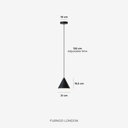 Stella hanglamp – aluminium geometrisch design met verstelbare kabellengte en LED-verlichting