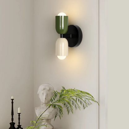 Wandlamp Cilinder Modern Minimalistisch LED Warm Wit 21cm