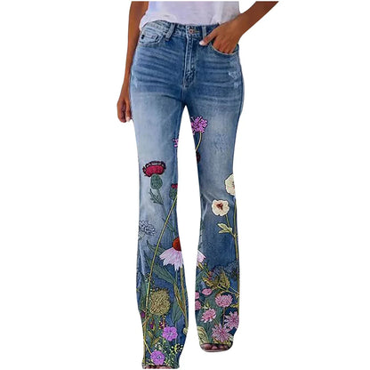 Wijdvallende Jeans Broek voor Vrouw