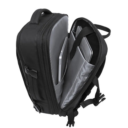 Business Casual Rugzak Zwart Blauw Groen Grijs Roze | Veelzijdige Dagrugtas voor Werk Reizen Laptop School | Premium Waterdichte Polyester Reis Backpack 15 inch Laptopvak | Ergonomische Gewatteerde Schouderbanden