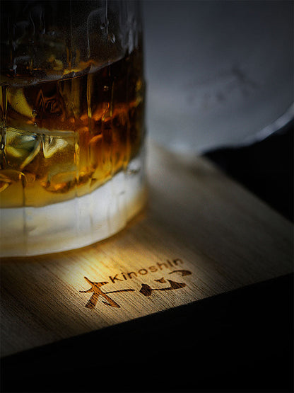 Japans Whiskeyglas Kristal met Houten Giftbox 200-300ml Handgeblazen Vakmanschap Premium Drinkglas voor Whisky Bourbon Spirits Collector Edition