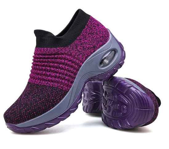 Dames Sneaker Comfortabel Orthopedisch met Luchtzool