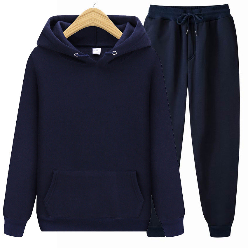 Dames Joggingbroek Set met Capuchon en Zak → Dames Joggingset Capuchonbroek met Zijzakken