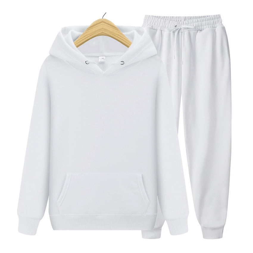 Dames Joggingbroek Set met Capuchon en Zak → Dames Joggingset Capuchonbroek met Zijzakken