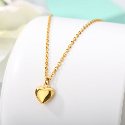 Ketting Dames Roestvrij Staal Hartjes Sieraden