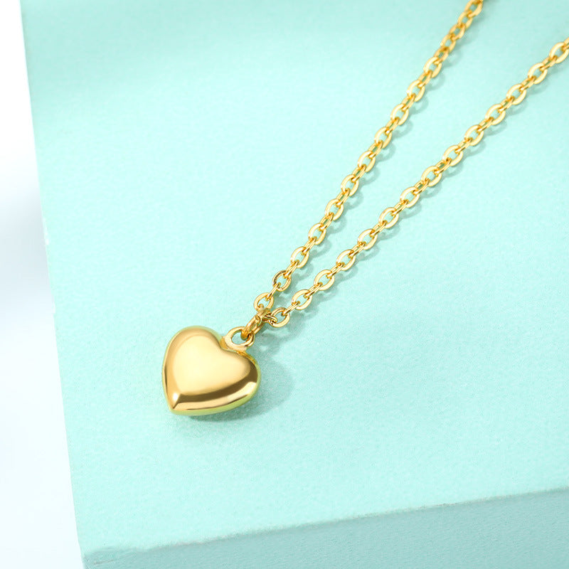 Ketting Dames Roestvrij Staal Hartjes Sieraden