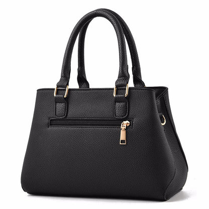 Dames Handtas met Schouderband Luxe Leer Trendy